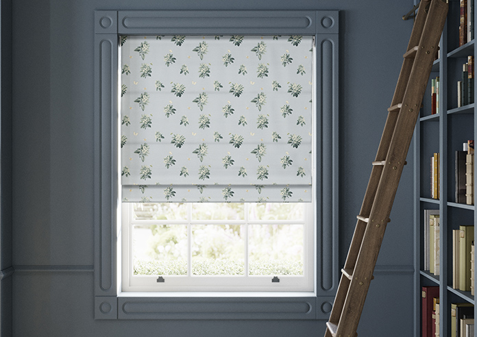 Upton, Apple Spray Smokes - Twist&Fit Roman Blind - Image 3